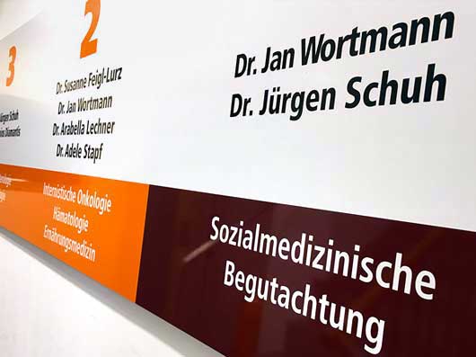 Internistische Gemeinschaftspraxis, Spitalgasse 2, 90403 Nürnberg / Schilder